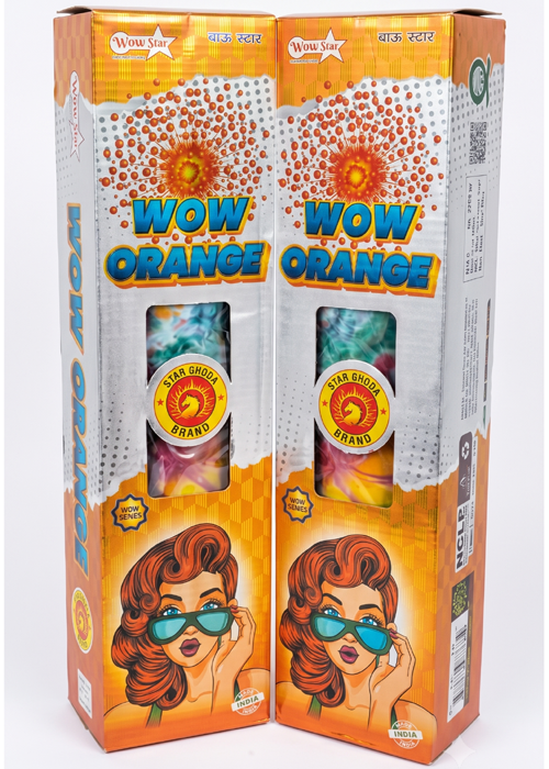 4" WOW Orange