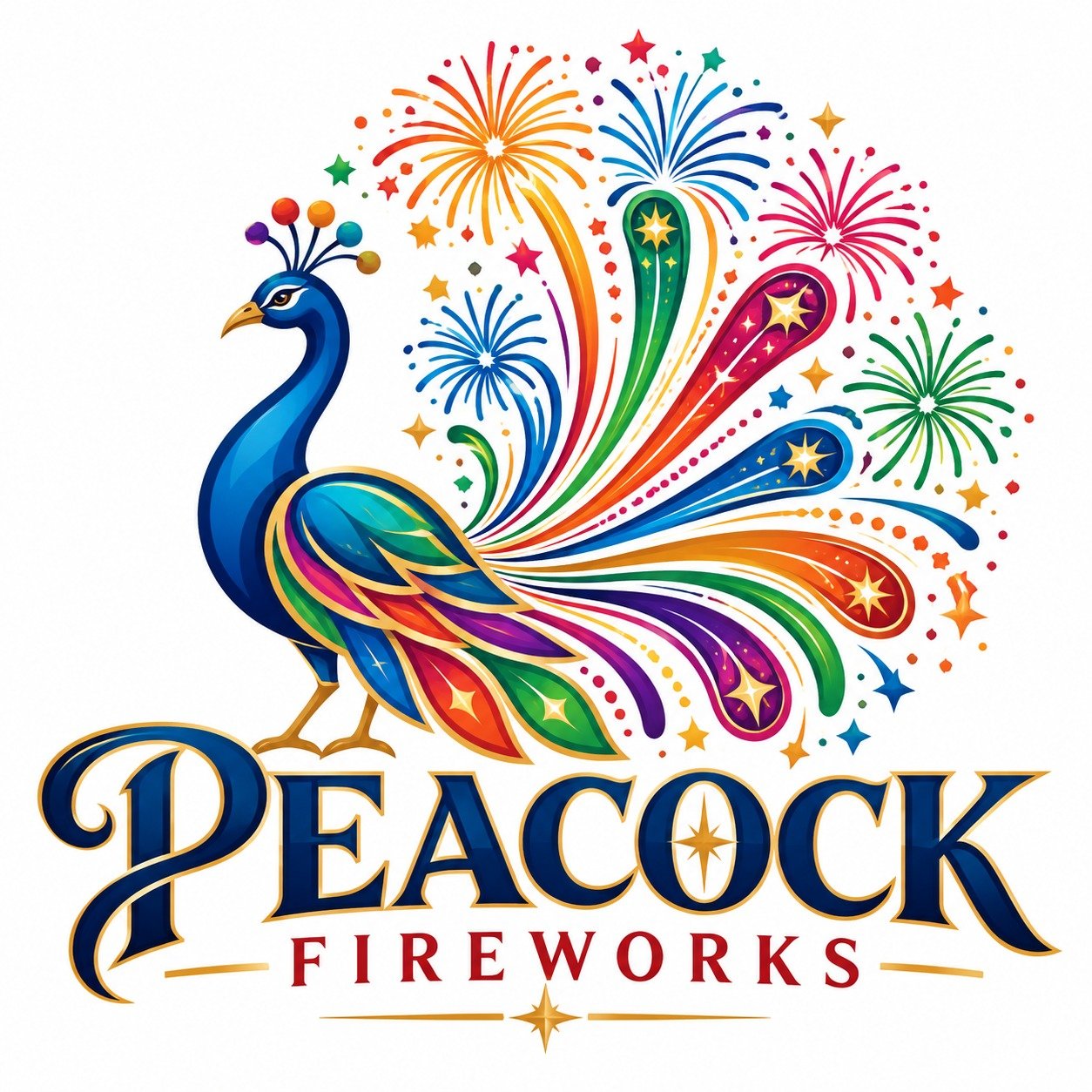 Peacock Fireworks